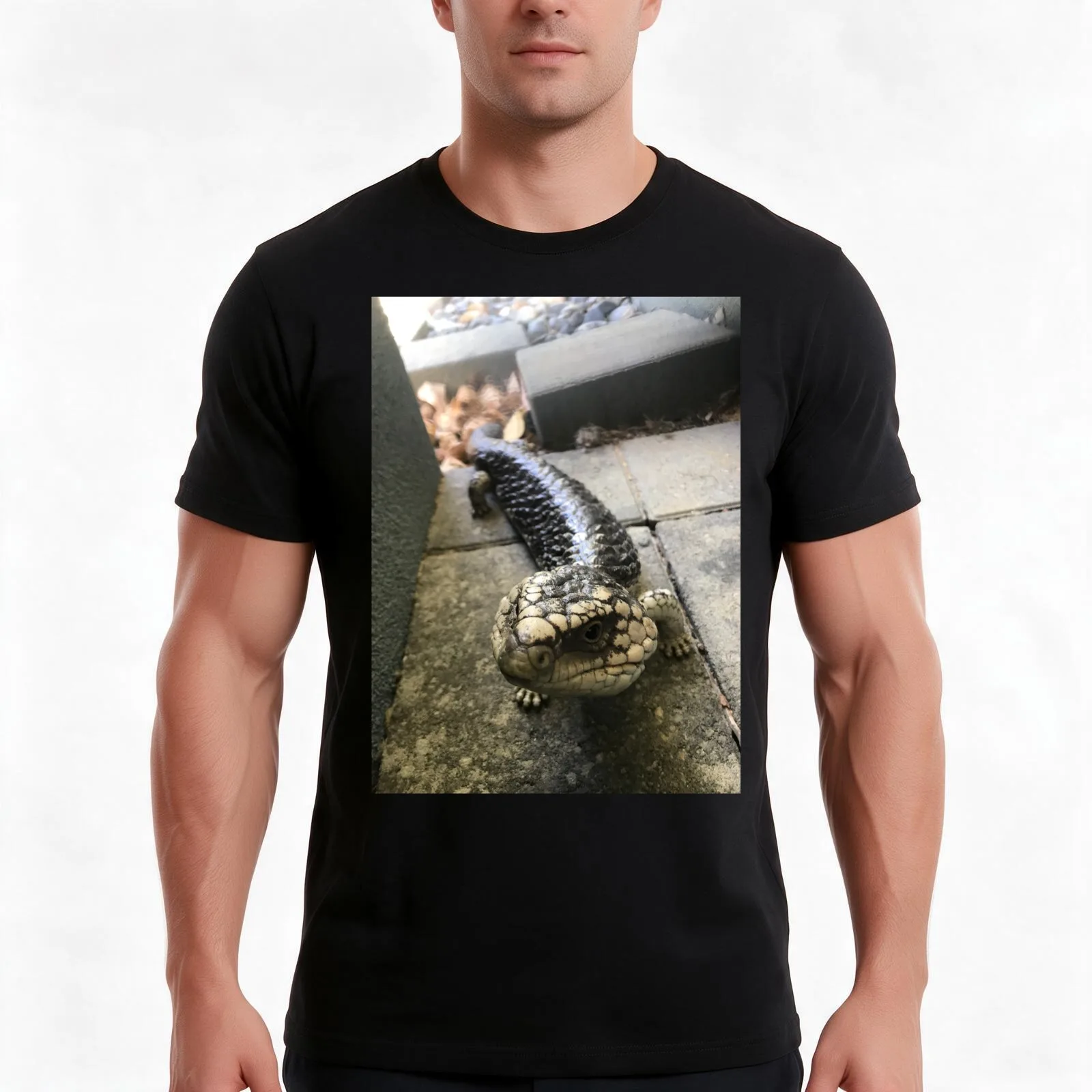 happy bobtail always ready for a photo shoot T-Shirt Summer Casual Cotton Tee Oversized Streetwear Tops Vintage Graphic Print