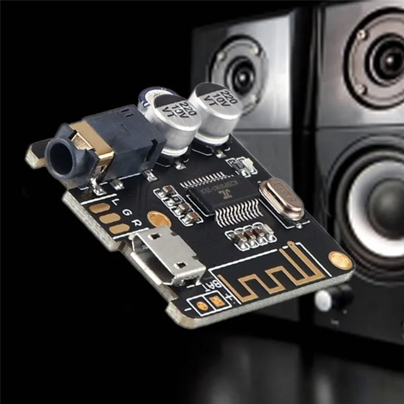 T23C MP3 Bluetooth Decoder +AUX Audio Cable Kit MP3 Bluetooth Decoder Lossless Car Speaker Audio Amplifier Board Module