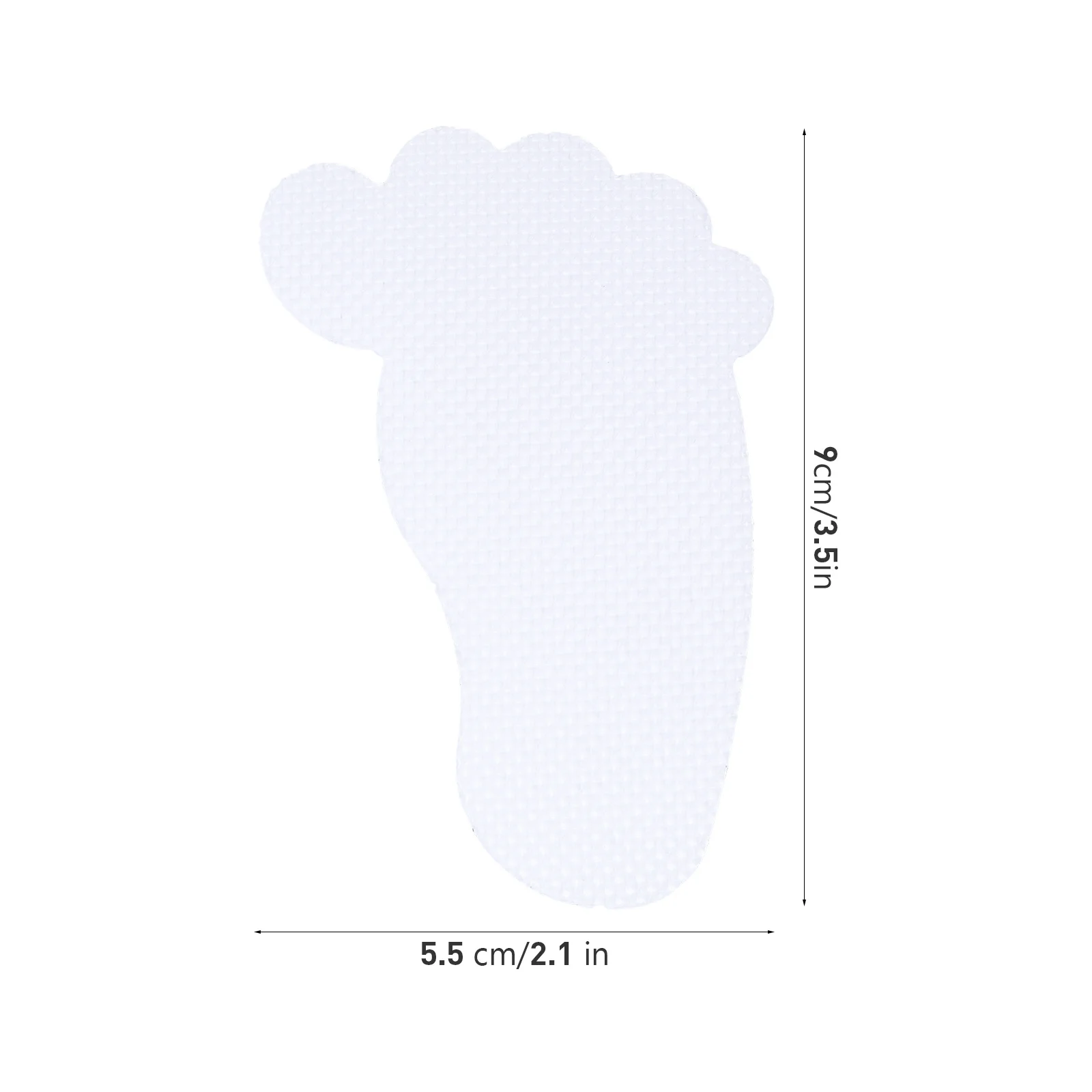 24 قطعة ملصق مضاد للانزلاق شفاف ذاتي اللصق نونسليب ملصقات الحمام لأرضية الاستحمام سلامة حمام الشارات سلم #4