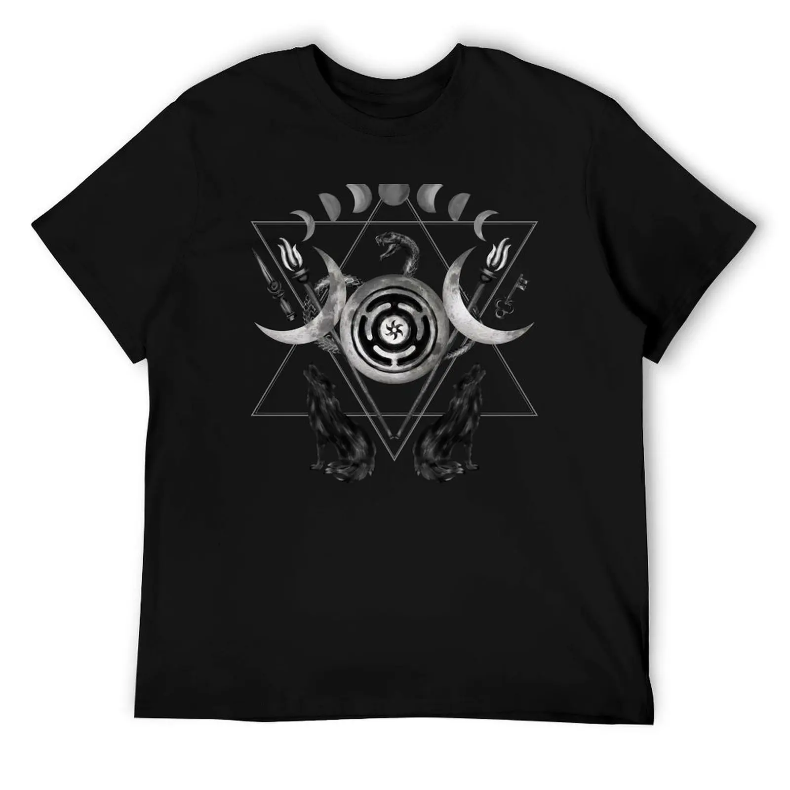 

Symbols of Hecate T-Shirt printed t shirts for man t shirt man plain funny t shirts cotton T-Shirt