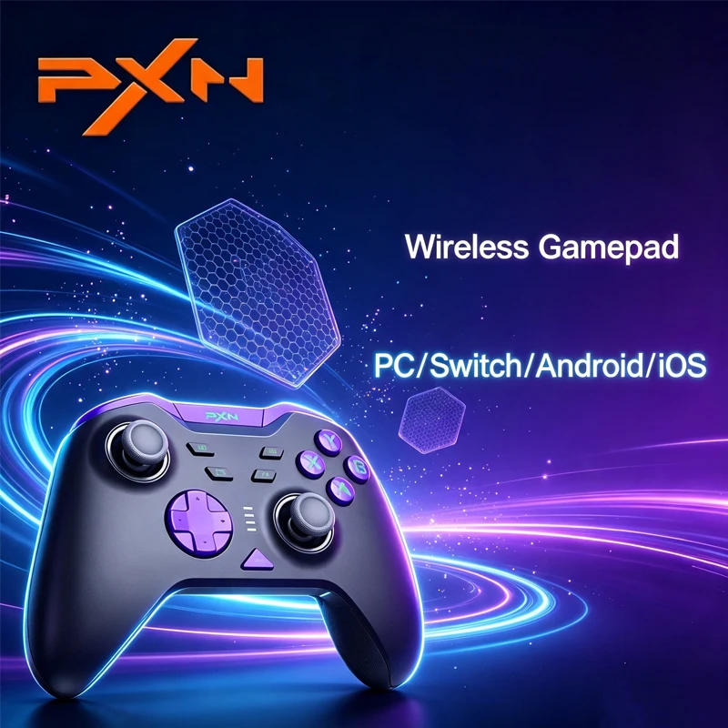 pxn-p5-8k-wireless-wired-controller-64-macros-4-back-buttons-adjustable-triggers-6-axis-gyro-native-switch-support