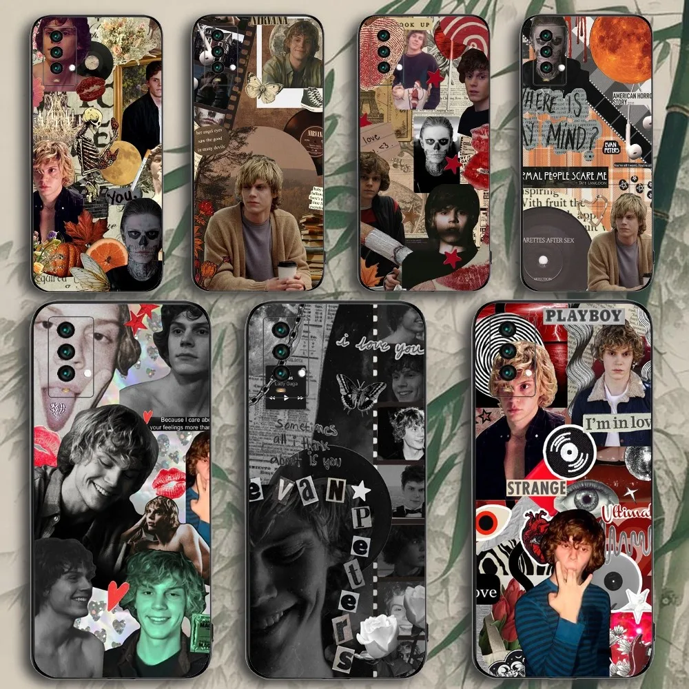 Evan Peters Actor Phone Case For Xiaomi 11 Redmi Note 11 5G 8T 9A 9 10T Note8Pro Note9 12SUltra Black Case