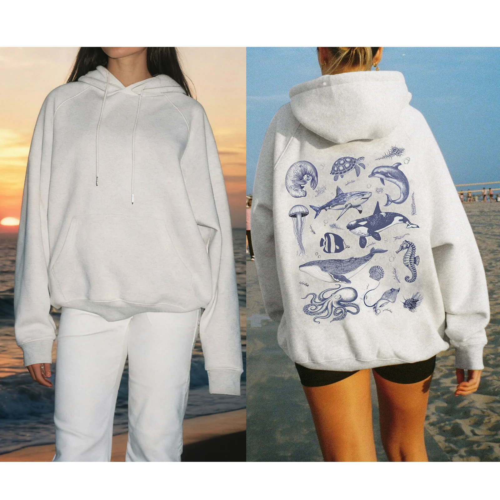 

Cute Hoodies for Teen Girls Women Y2k Floral Graphic Oversized Sweatshirt Long Sleeve Aesthetic Preppy Tops Pullover Streetwear