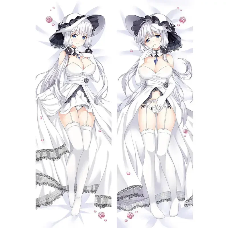 

60x180cm Anime Game Azur Lane Pillow Covers Azur Lane Dakimakura Case Tricot 3D Two-sided Bedding Hugging Body Pillowcase