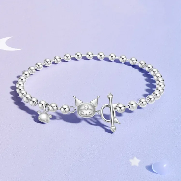 

Sanrio Bracelet Anime Kulomi Hello Kitty Charm Bracelet Pendant Diamonds Bracelets Jewelry Accessories Birthday Gift Girl