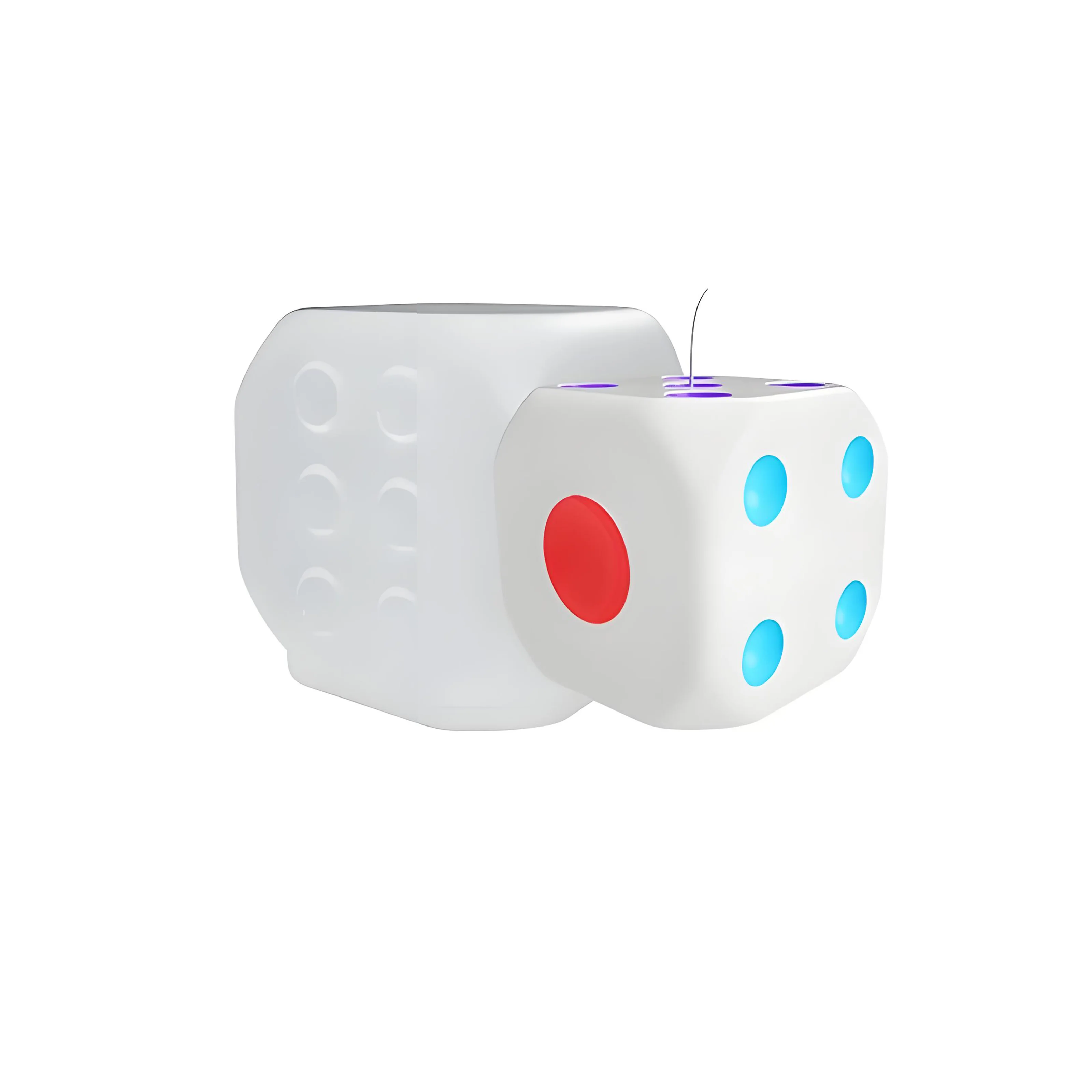 

DIY Crystal Epoxy Silicone Mold Creative Large Dice Lavender Plaster Candle Soap Tabletop Oranment Resin Silicone Moulds