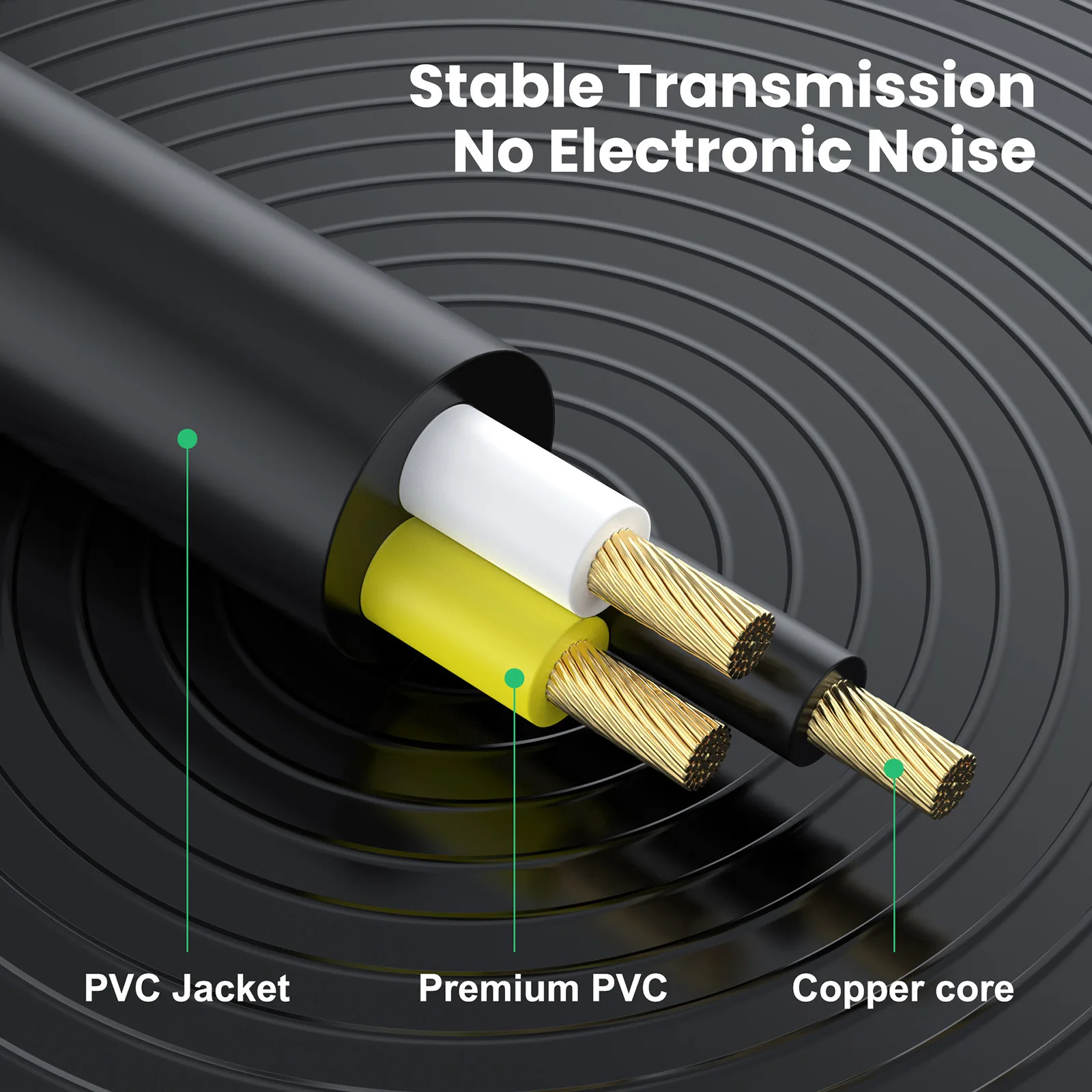 1/4 to 3.5mm Headphone Adapter TRS 6.35mm 1/4 Male to 3.5mm 1/8 Female Stereo Jack Audio Adapter Cable。