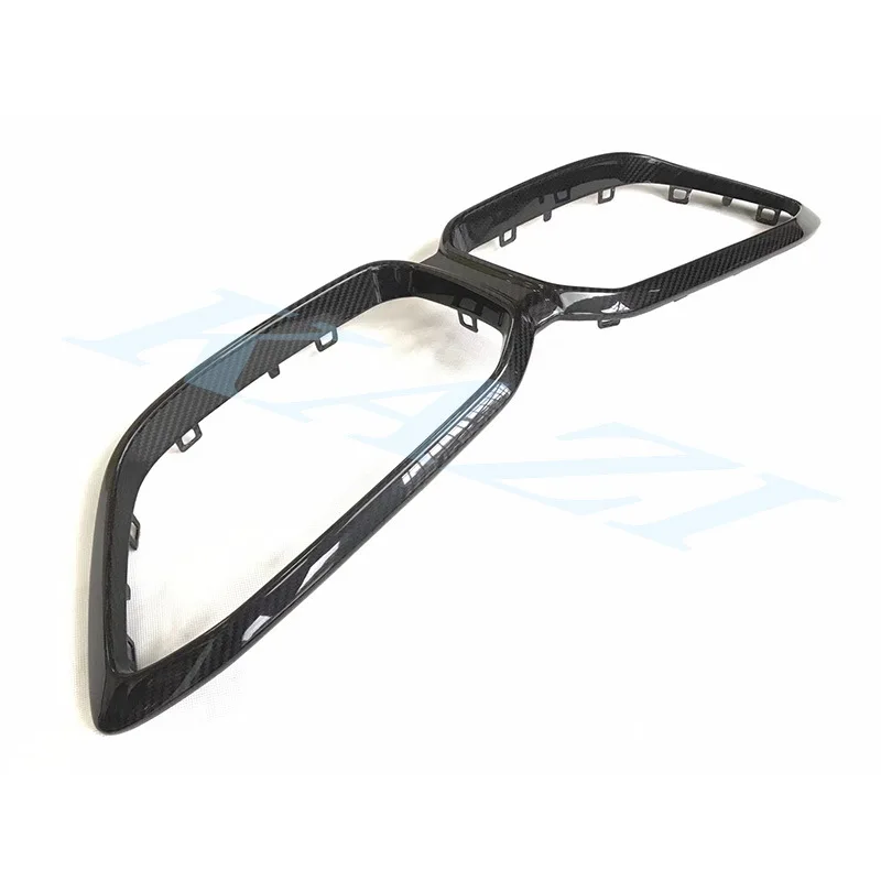 Carbon Fiber Grille Frame for BMW 2 Series 225i 220i 218i M2 F87, Dry Carbon Mesh Grill Trim