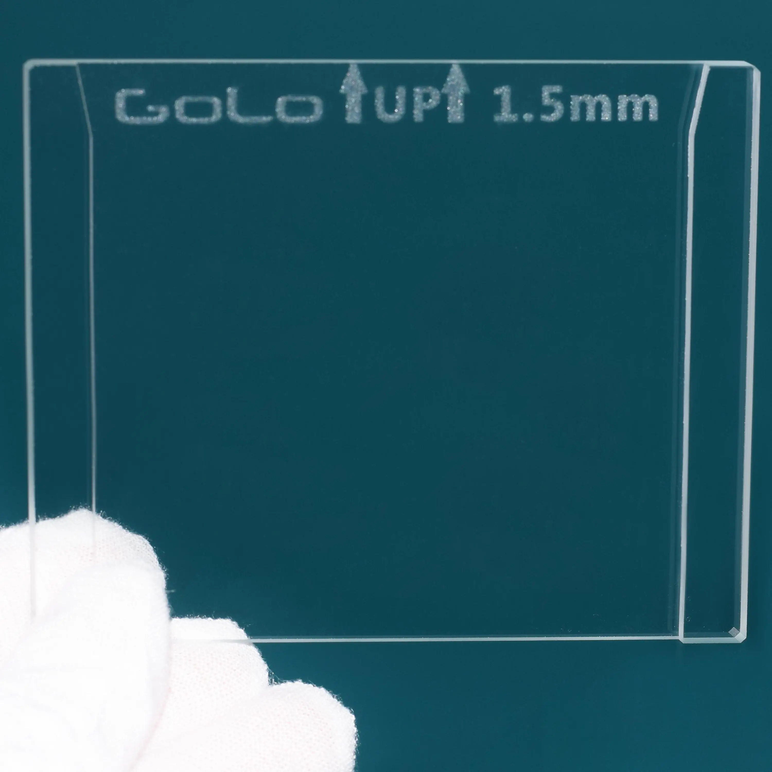 

Custom Bio-Rad Protein Electrophoresis Machine Apparatus plasma gel Thick Glass Plate,WB mug Rubber Gel Glass Plate