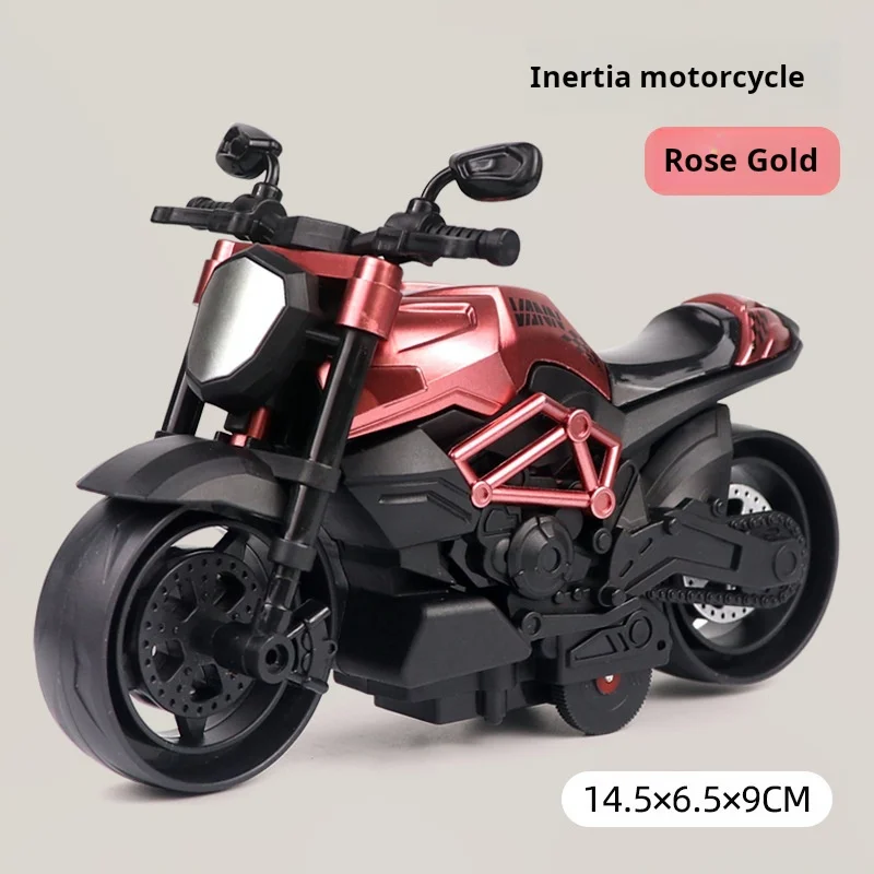 Kinderspielzeugautos, Trägheits- und coole Motorräder, Spielzeugmodell, Lokomotiven, Ornamente, Simulation, Spielzeugautos für Jungen, Geschenke.