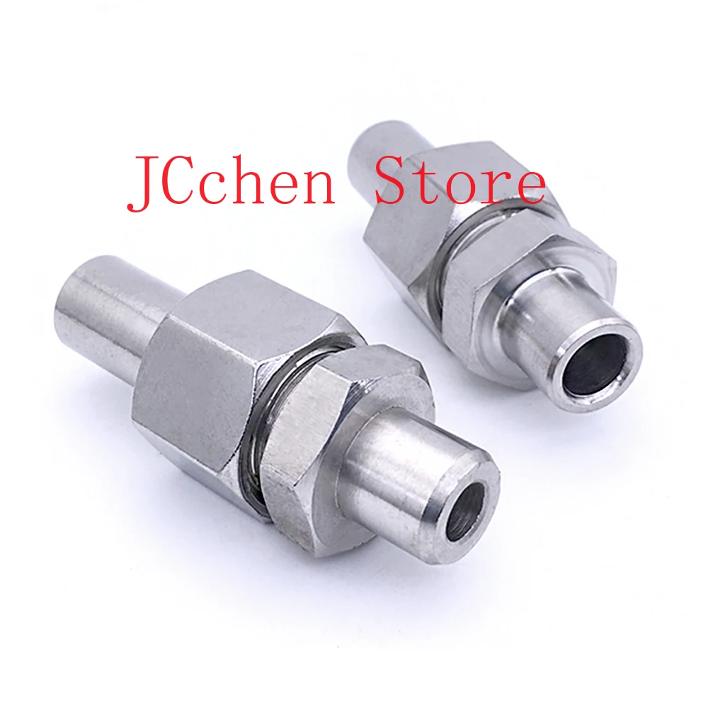 Butt Welding 10/12/14/16/18/20/22mm Tube OD Connector Adapter 304 Stainless Steel