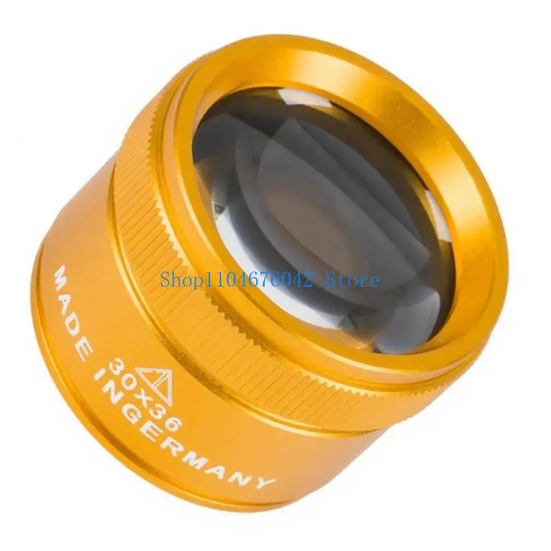 5asd 30X عملة مكبرة العدسة مكتب صغير مكبرات المجهر للمجوهرات خريطة التحف المجلات الحرفية