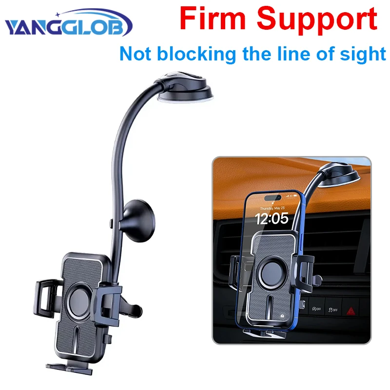 

﻿ Держатель для мобильного телефона, автомобильное лобовое стекло/приборная панель/окно, автомобильный держатель для телефона, крепление на присоске, крепление для телефона для автомобиля, грузовика, совместимое