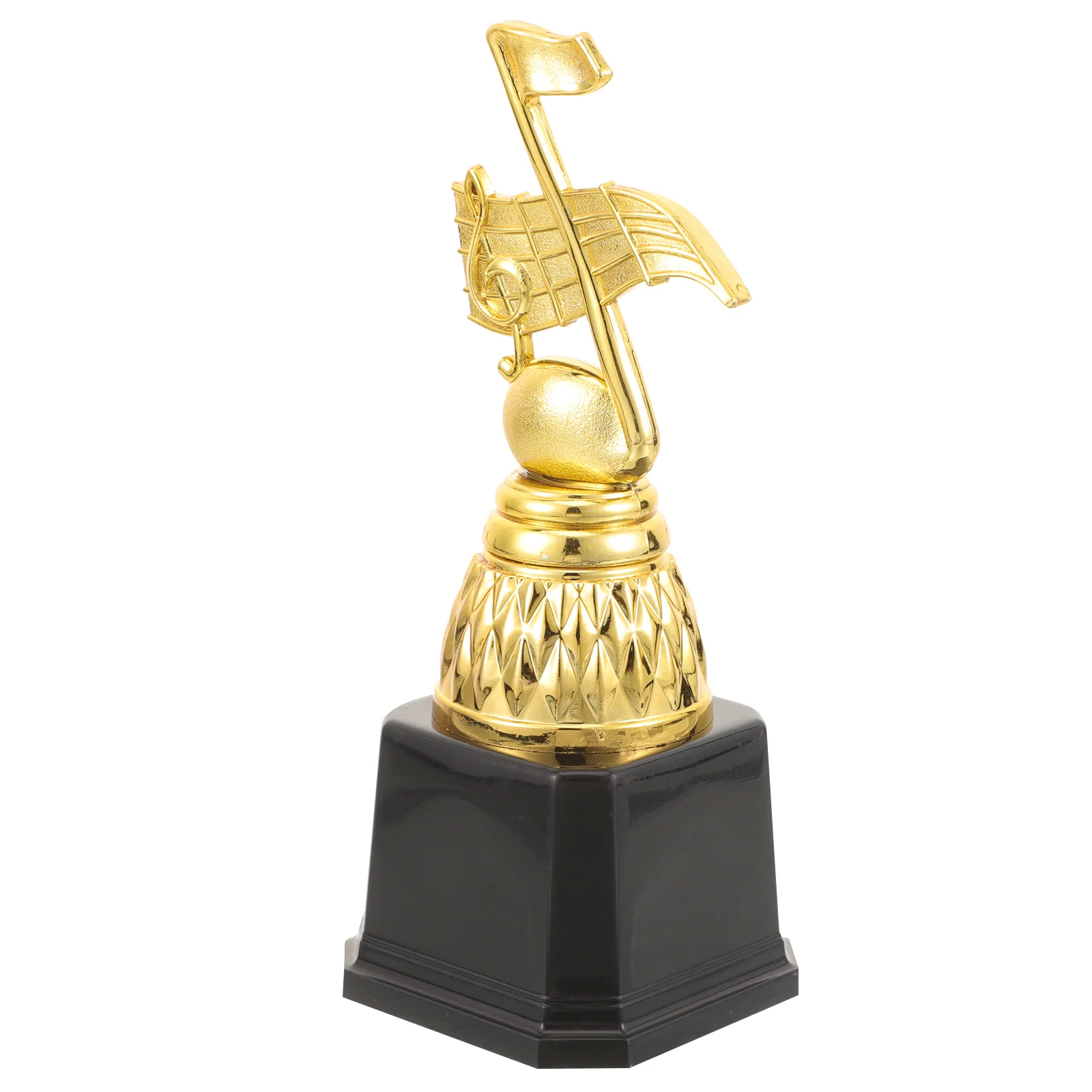 

Delicate Music Trophy Music Competition Trophy Music Trophy Craft Piano Competition Trophy Note Trophy Decoration