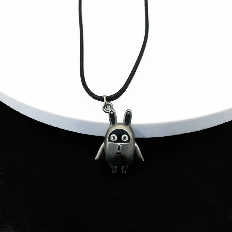 Game Zenless Zone Zero ZZZERO The Bangboo Cospaly Keychain Keyring Necklace Phone Rope Metal Pendant Choker Jewelry Accessories