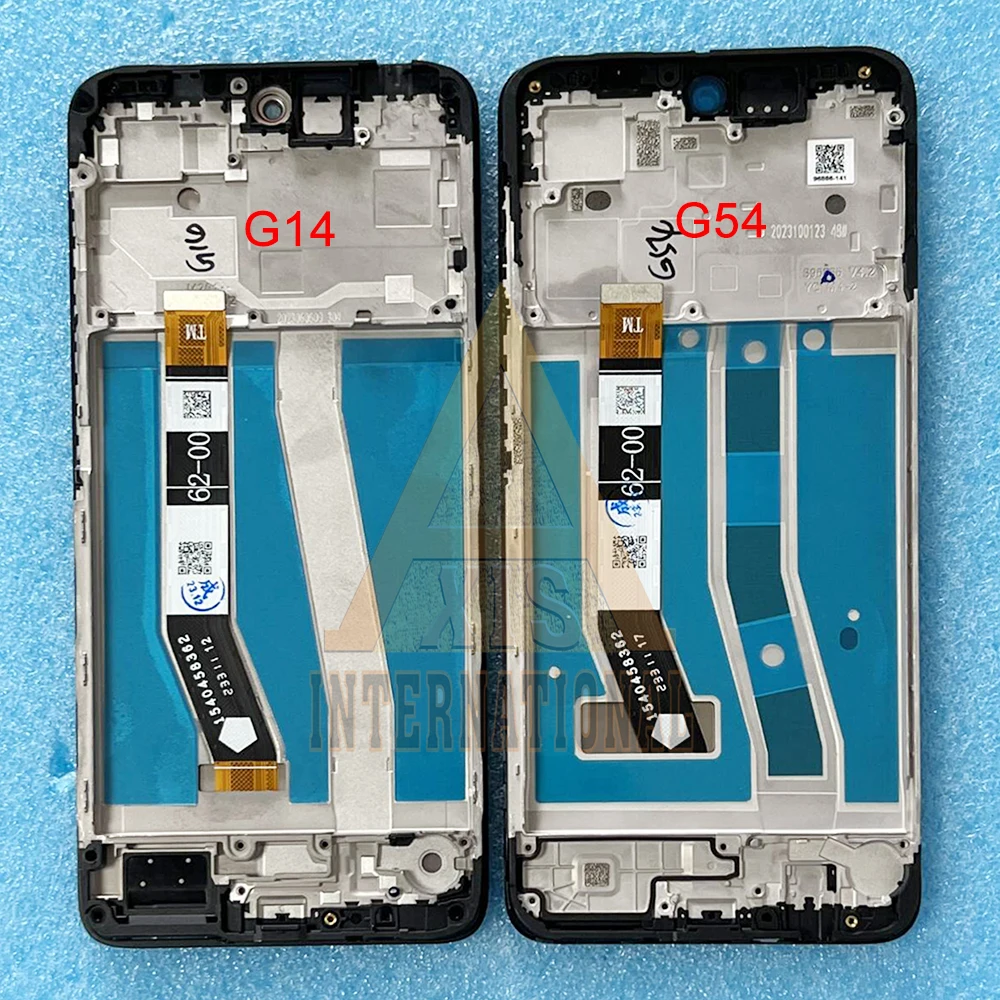 Original For Motorola Moto G54 LCD XT-2343-1 LCD Display Frame Screen Touch Panel For Motorola Moto G14 LCD G14 PAYF0010IN LCD