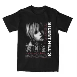 Horror Game Silent Hill 3 Mens T Shirt Fun Tee Shirt Short Sleeve O-Neck Women TShirt Cotton Vintage Casual Large Size Tops