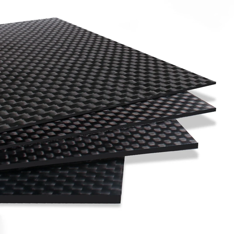 Carbon Fiber Sheets 0.2mm 0.5mm 1mm 1.5mm 2mm 3mm 4mm 5mm Thickness 3K Carbon Fiber Plate Carbon Board 100x100mm 200x300mm