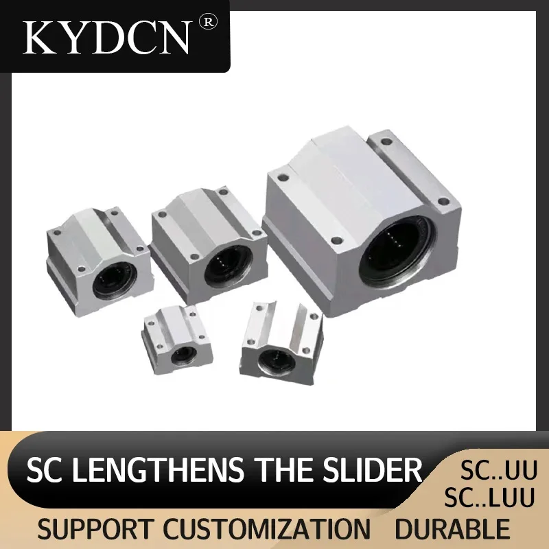 

SCS8UU SCS10UU SCS12UU SCS20UU Block Linear Optical Axis Slider,1pc