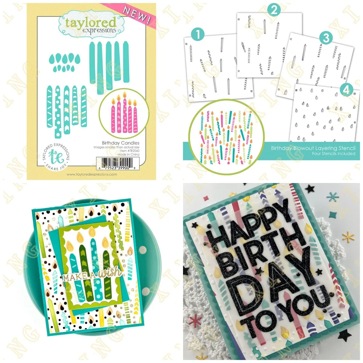 

Birthday Candles Metal Cutting Dies Stencils for Scrapbooking Stamp Photo Album Decorative Embossing Cut Die DIY Paper Cards