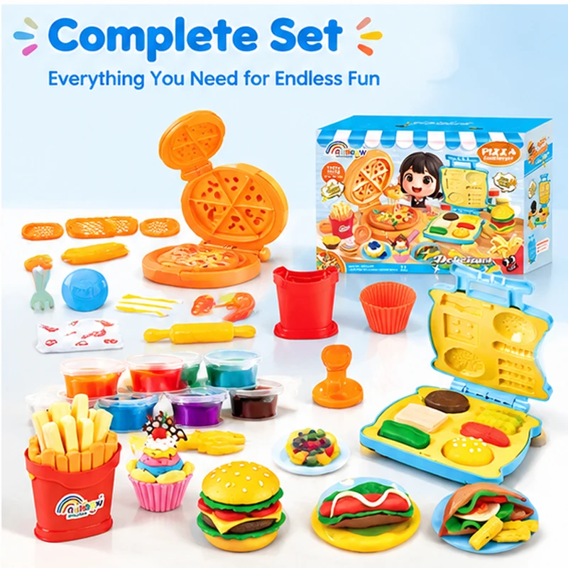 Model Kit Tool Set - Série de brinquedos de massa de