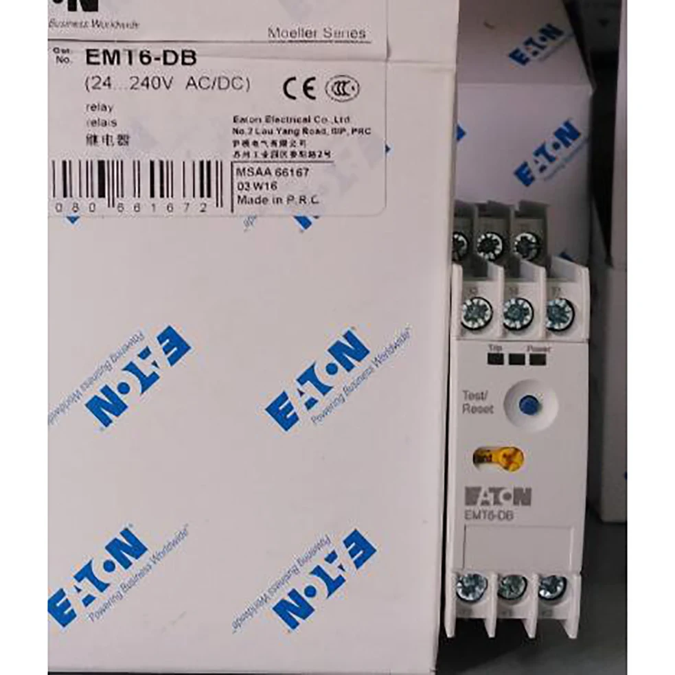 EATON MOELLER Thermistor Overload Relay EMT6-DB 24-240VAC/DC