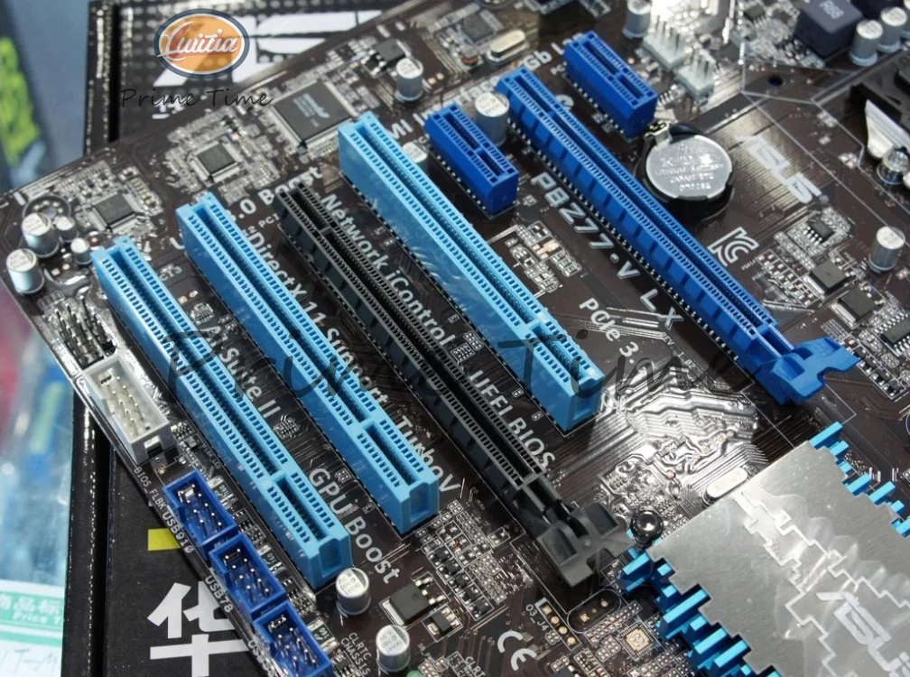 P8Z77-V LX2 Computer Motherboard LGA 1155 DDR3 Z77 P8Z77 Desktop Mainboard SATA II PCI-E X16 Used