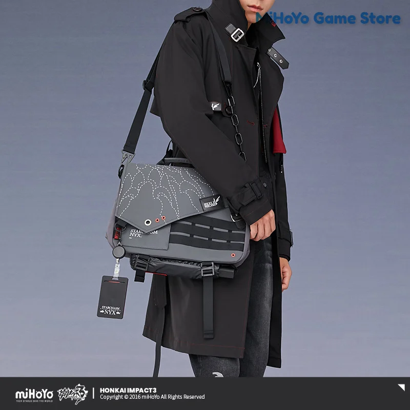حقيبة سيلي الرسمية الأصلية هونكاي إمباكت 3 حقيبة كتف مفردة Seele Vollerei حقيبة Starchasm Nyx موضوع تأثيري للجنسين #3