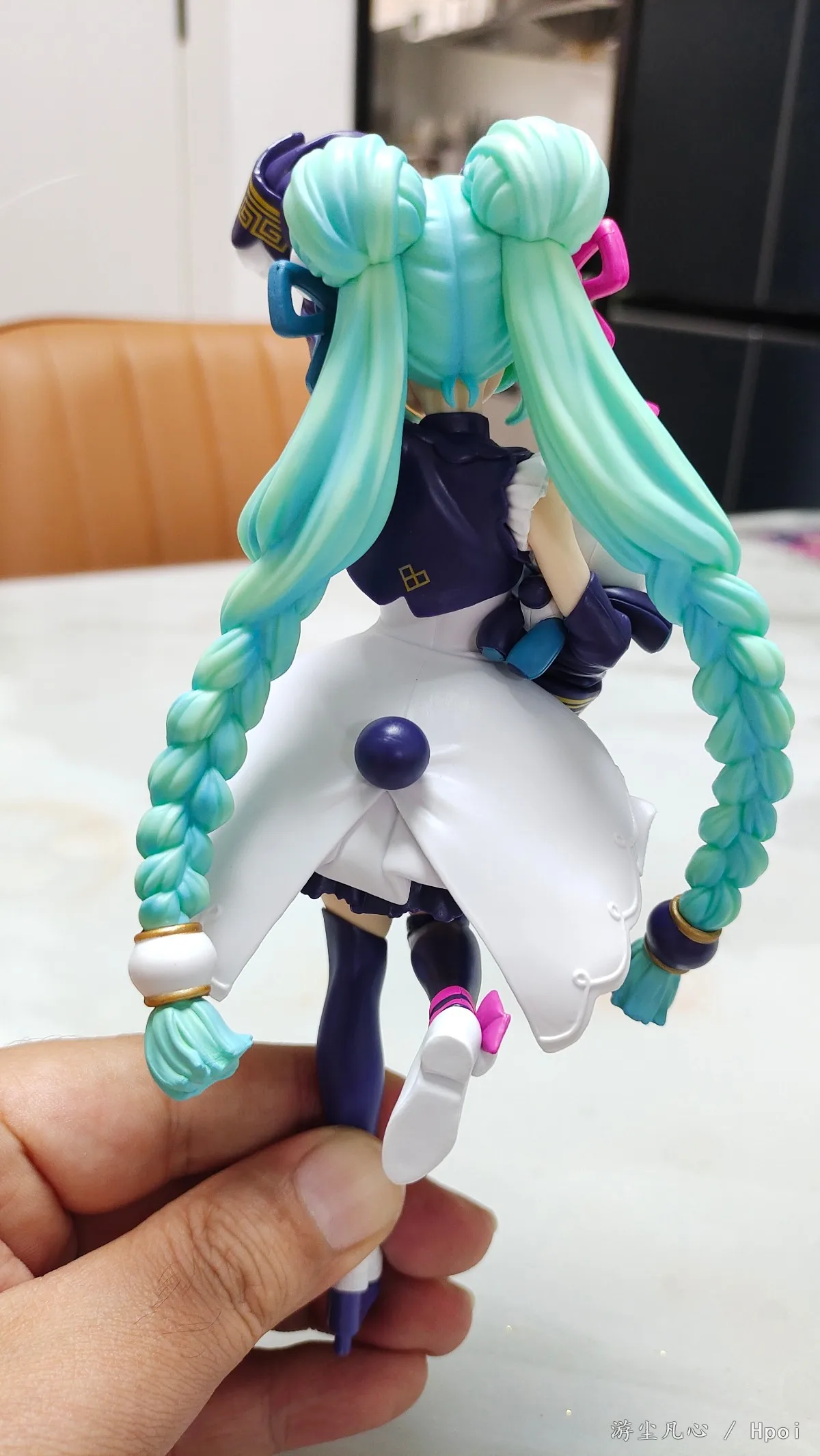 アニメ初音ミクPVCアクションフィギュア,パンダモデル,ナショナルスタイル,ギフトコレクション,18cm