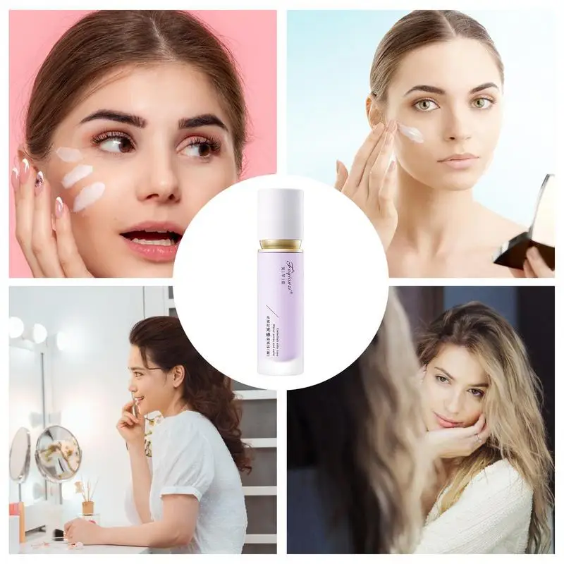 Fond de teint et apprêt pour une peau lisse, maquillage hydratant, isolation qualifiée ale