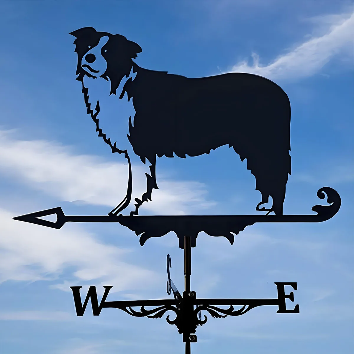 

Metal Weather Vane, Wind Direction Indicator Outdoor Weather Vanes, Roof Installation, Suitable for Courtyards, Farm, Gardens