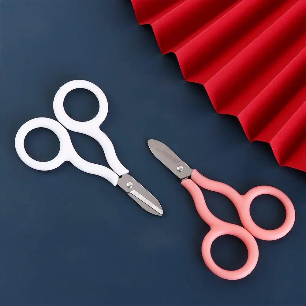 Multifunctional Portable Safe Mini Scissor Paper Work Handwork Mini Pocket Scissors Small Stainless Steel Paper Cutter Art Tool