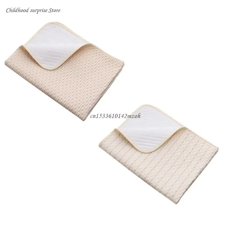 Baby Diaper Changing Pad for Boys Girls 0-36Month Breathable Waterproof Urine Mat Portable Size Reusable Diaper Pad Dropship