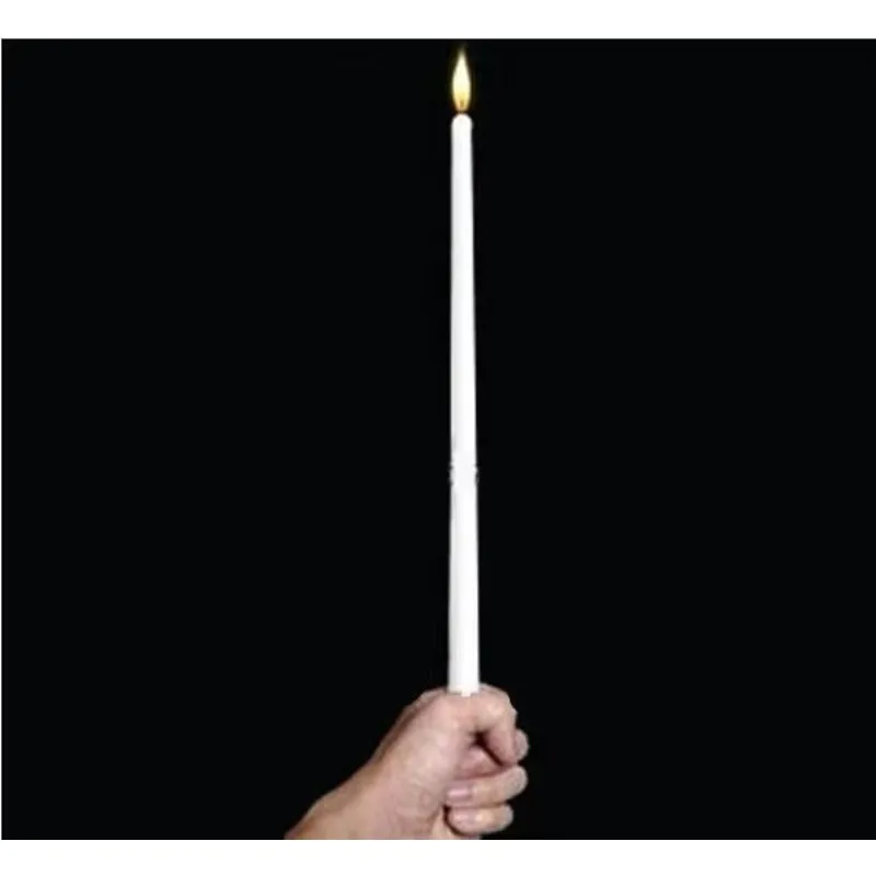 Vanishing Candle White Magic Tricks Close Up Magic Stage Magia Fire Magie Props Comedy Magician Toys Accessories Party Show