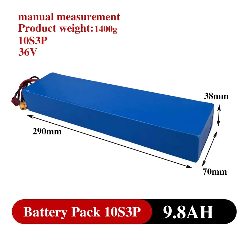 10S3P 36V 9.8Ah Electric Scooter Battery Kugoo M2 S3 Lithium-ion Battery