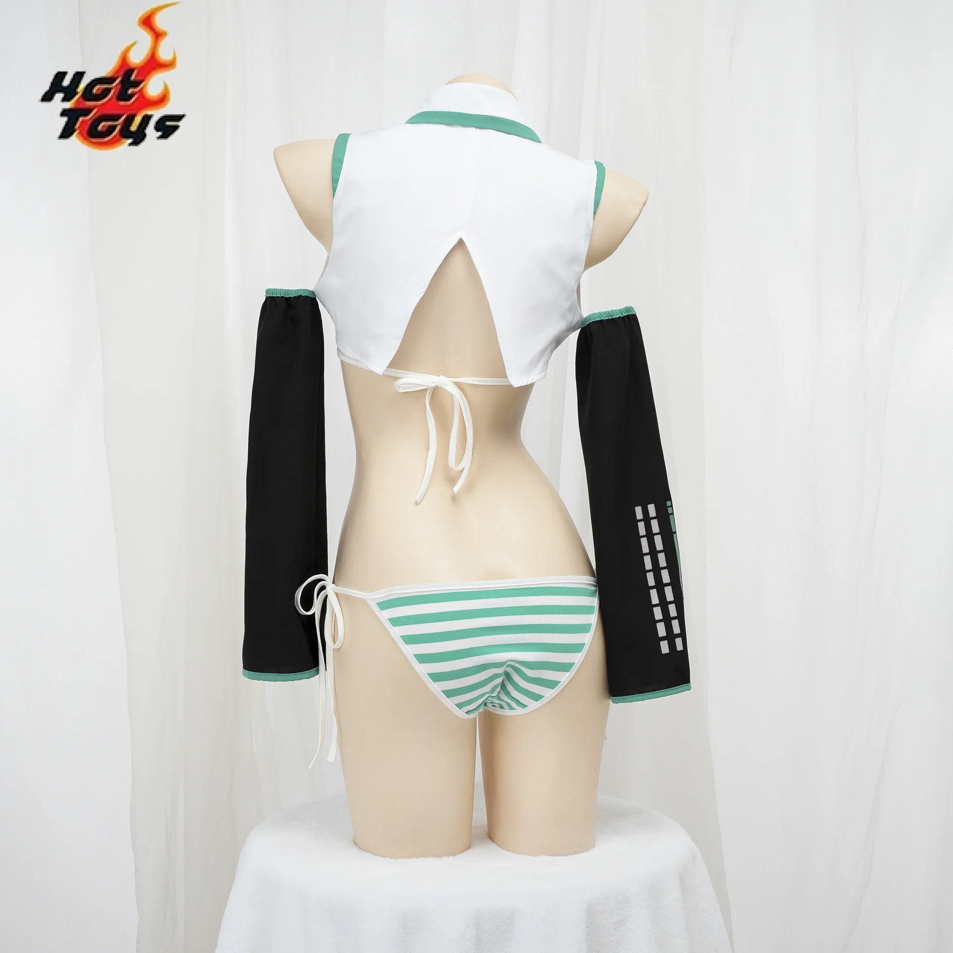 Miku Cosplay Miku Formula Suits Cosplay Costume Snow Christmas Roleplay Uniforms Bikini Set Cosplay