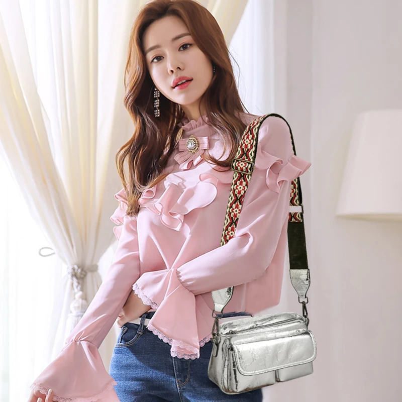 New Fashion Bags Shoulder Crossbody Bags for Women 2022 Brand Leather Ladies Designr Handbags Trend Messenger Bags Sac A Main