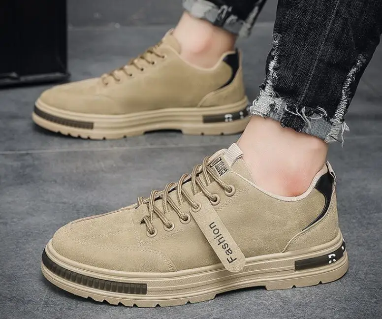 

Новые мужские дышащие кроссовки, модная повседневная обувь на шнуровке, нескользящая подошва, удобный легкий дизайн для прогулок