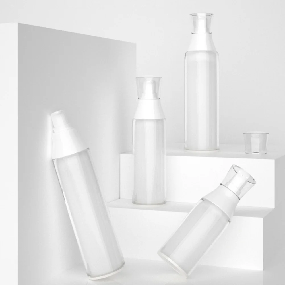 

2pcs Emulsion Bottle Shampoo Dispenser Lotion Bottle with Pump Refillable Reusable Portable for Travel Home Bathroom Durable