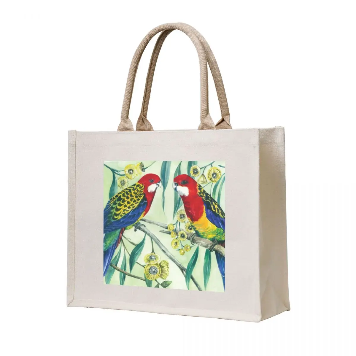 

Eastern Rosella Tote Bag hand bag ladies Women's handbag Women's shopping bag shopping bags foldable