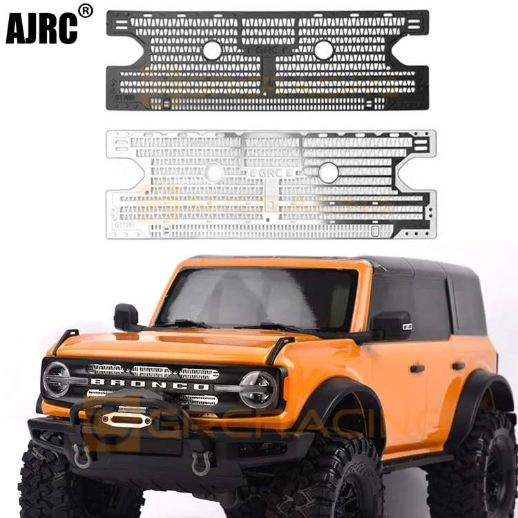 

Для Grc Trax Trx4 92076-4 Bronco нержавеющая сталь имитация резервуара для воды лист решетки решетка украшение резервуара для воды