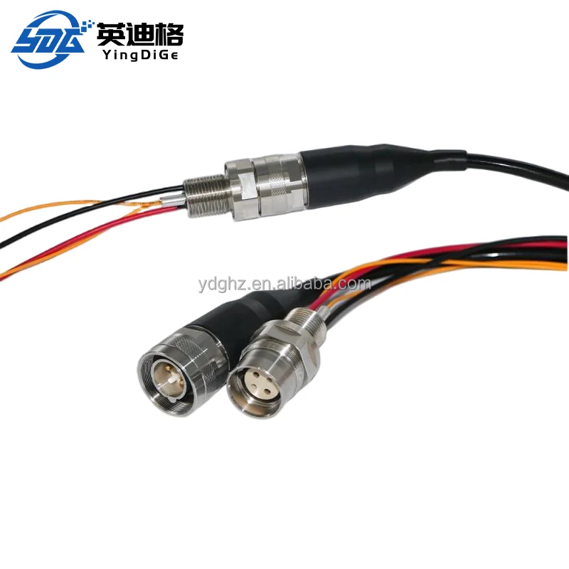 Four-channel Optical Optoelectronic Connector Ip68 Optical Fiber Photoelectric ROV Deep-sea Seabed Watertight