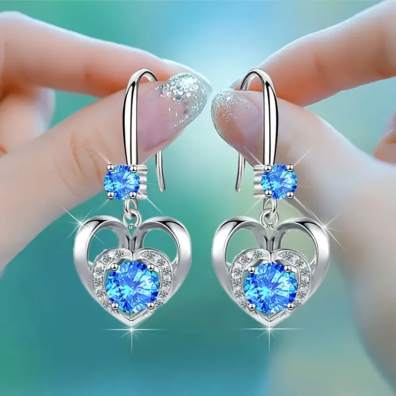 

[Креативные серьги-сердечки] Модные серьги-подвески в форме сердца для женщин - Новинка для повседневной носки - Подарок для вечеринок