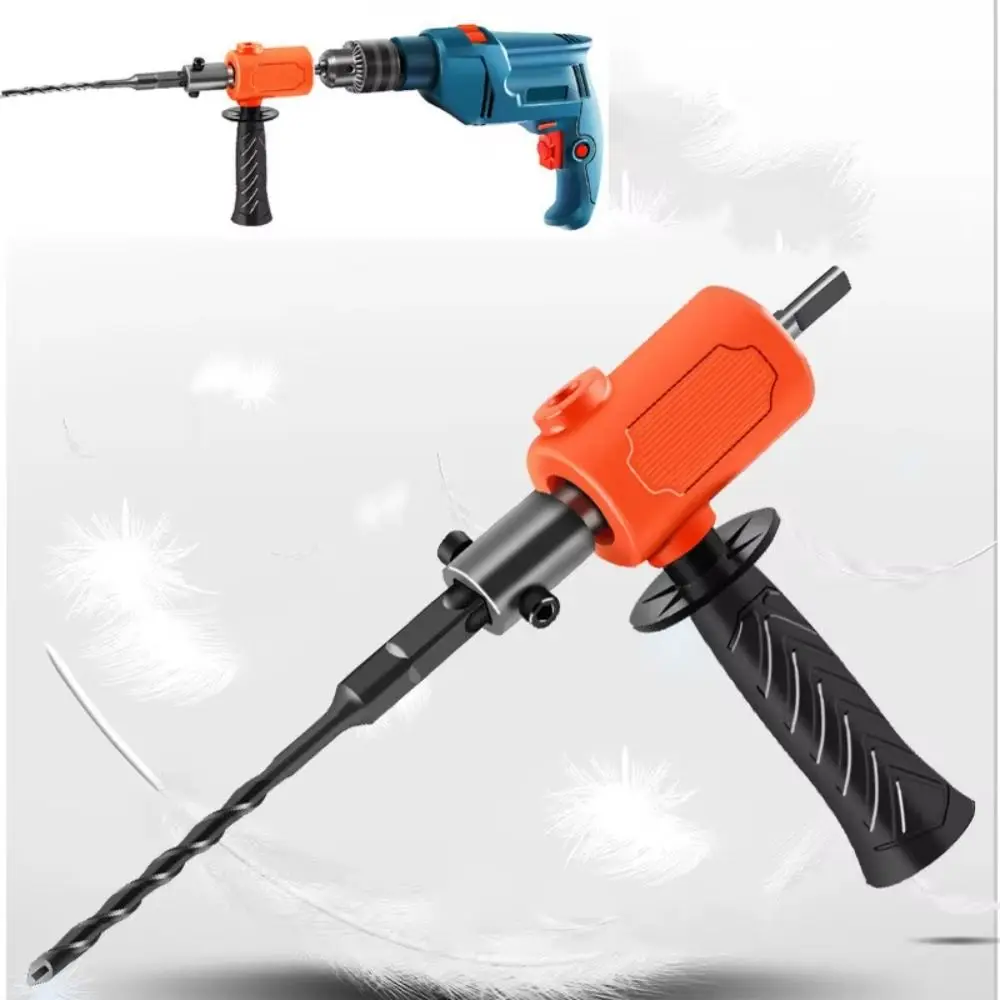 Handheld Electric Drill To Hammer Adapter Power Tool Accessories Lightweight Impact Drill with Drill Bit Multi-function