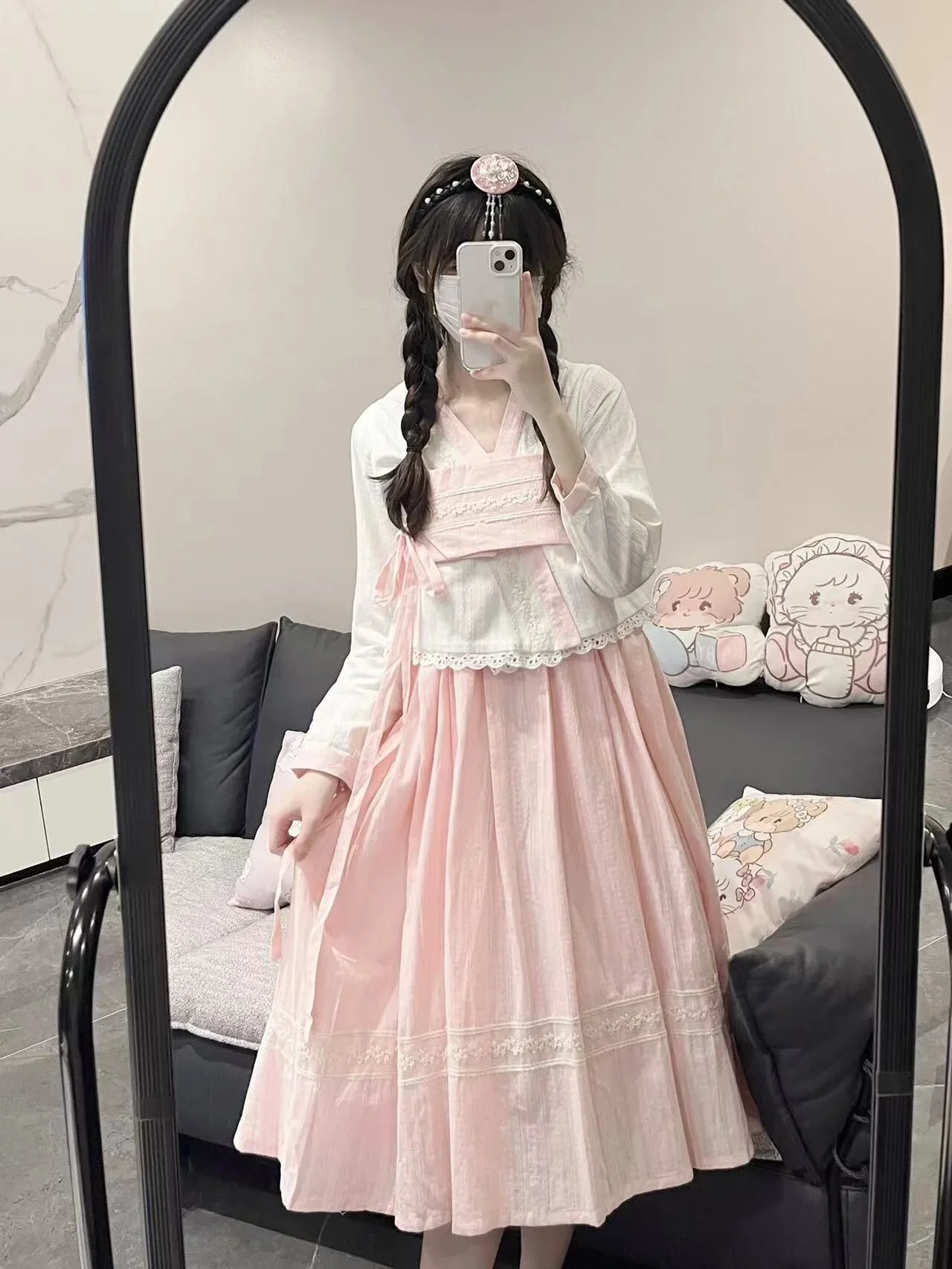 Palace Korean Traditional Costume for Women Elegant Luxury Hanbok Dress Princess Cosplay Anicent Retro Long Robe Wedding Party