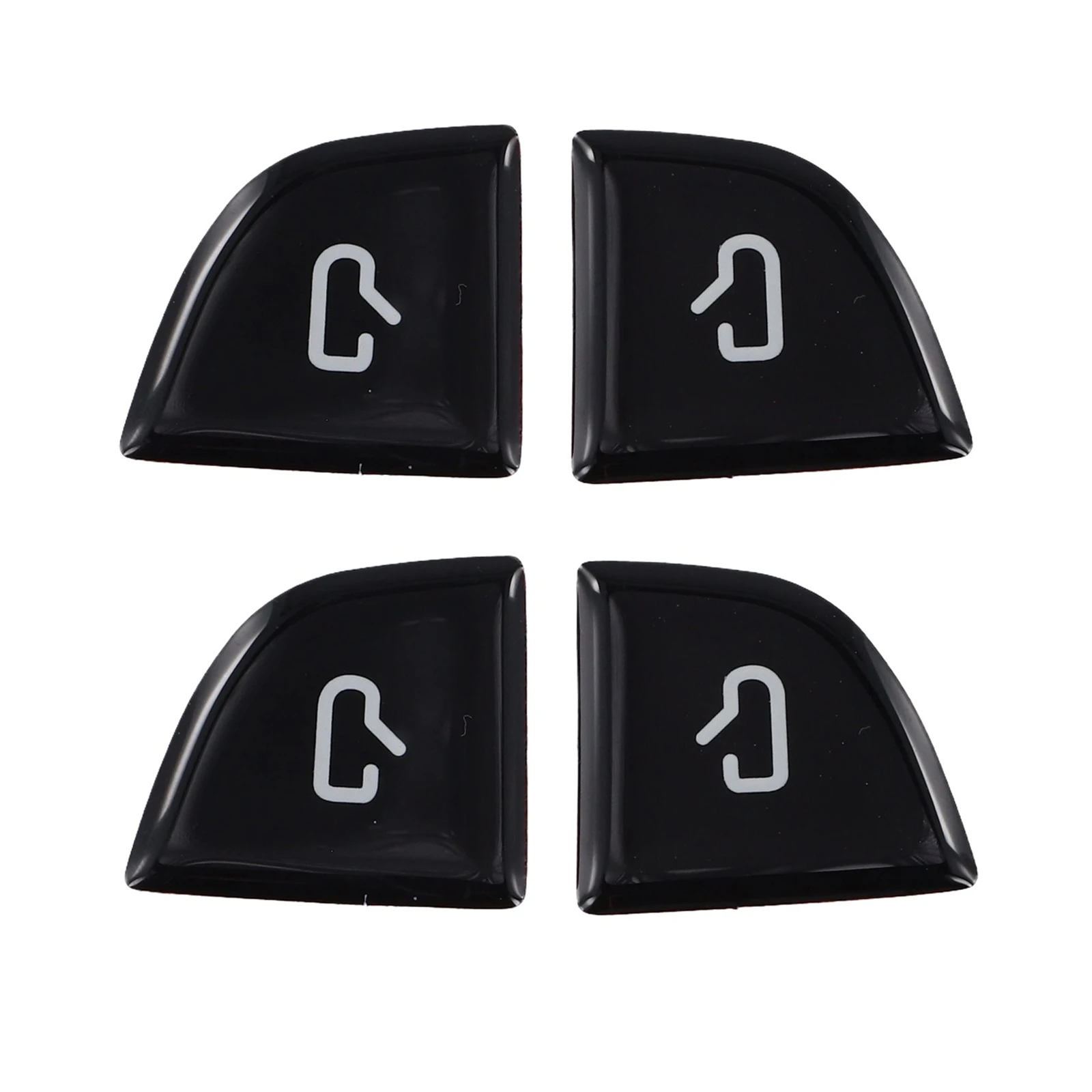 4PCS Window Switch Decorating Part for Tesla Model for 3 Y 2024 2025 Carbon Fiber Style Upgrade Enhance Interior Appearance
