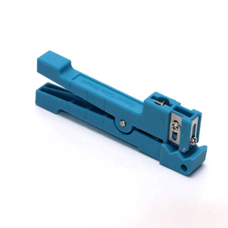 Fiber Optic Stripper 45-163 ไฟเบอร์กลาส JACKET Sheath COAXIAL CABLE CUTTER Stripper เครื่องมือปรับใบมีดเครื่องตัด Slitter 45-163