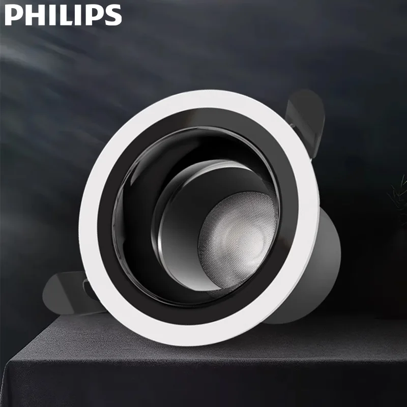 

Philips Светодиодный встраиваемый светильник RS350 G2 Spotlight 7W 9W D75 220V-240V 3000K 4000K 6500K Белый 24D 36D Угол луча Светодиодная потолочная лампа
