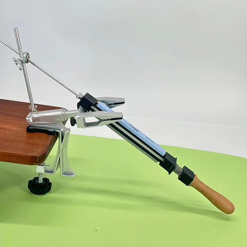 

Professional Knife Sharpener Stainless Steel Fixed Angle Knife Sharpener Diamond Petroleum Stone Kitchen Tool Sharpener Knife