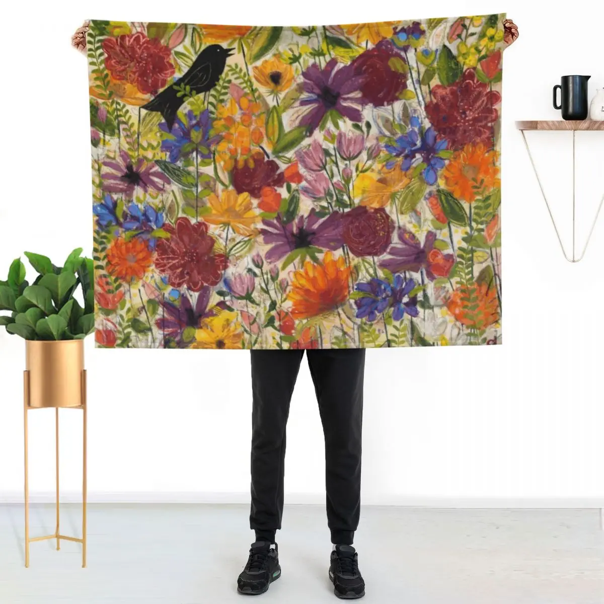 On A Fine Summer Evening Throw Blanket for sofa Hairys Single Sleeping Bag Flannel Summer Beddings Blankets